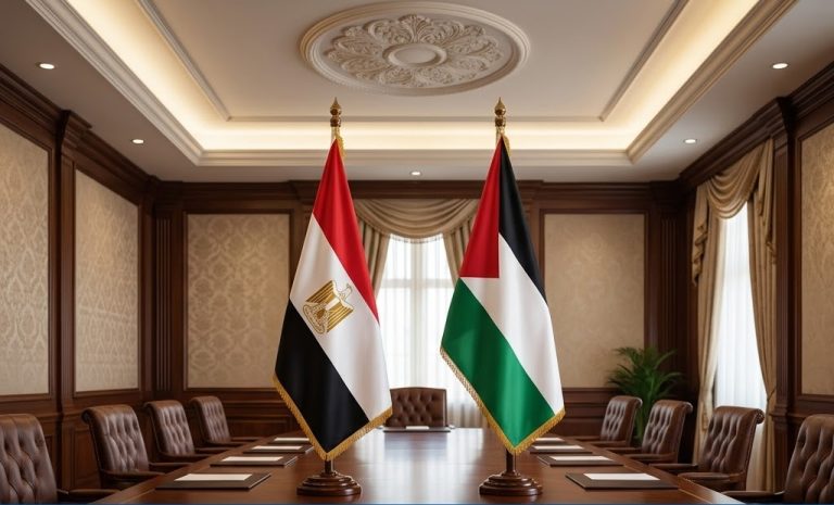 اللقاءات الدبلوماسية والمباحثات غير المباشرة في العاصمة المصرية القاهرة وفد حركة حماس في القاهرة