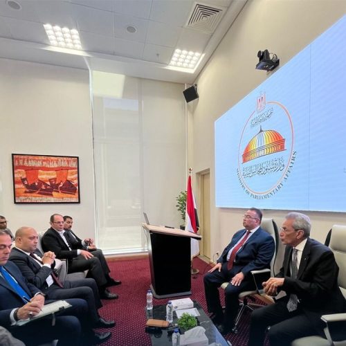 المستشار هاني حنا وزير شئون المجالس النيابية