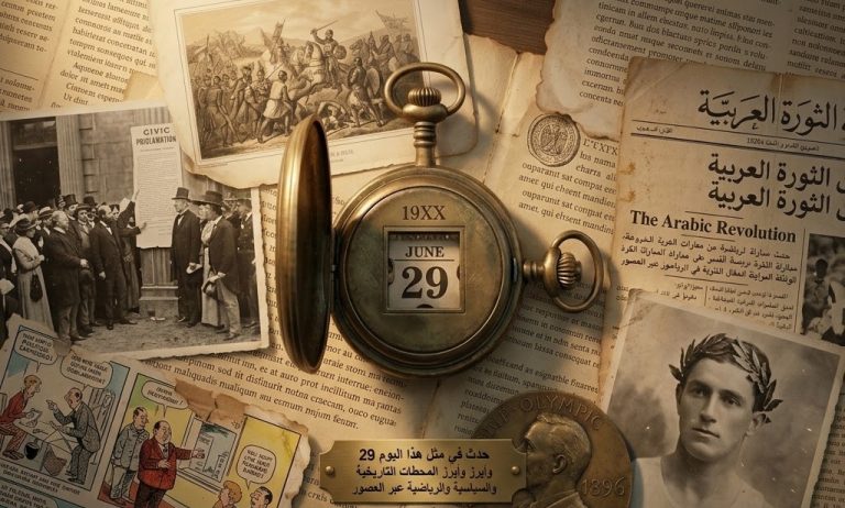 حدث في مثل هذا اليوم 29 يونيو
