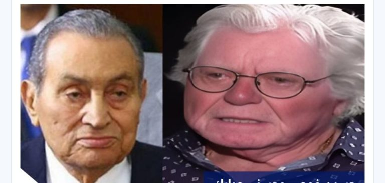 بكاء الفنان حسين فهمي أثناء الحديث عن الرئيس الأسبق حسني مبارك