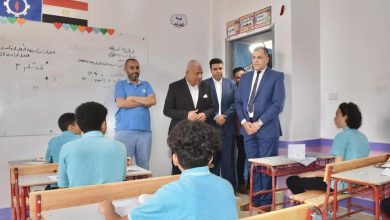 اعتماد نتيجة الشهادة الإعدادية بالوادي الجديد وتكريم الطلاب
