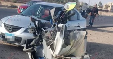 الفنان محمد مرزبان يتعرض لحادث مروع على طريق الإسماعيلية