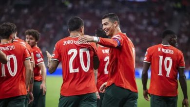 التشكيل المتوقع لمباراة البرتغال والكونغو