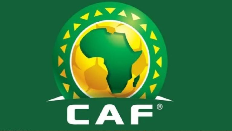 شعار الاتحاد الإفريقي لكرة القدم في اجتماع حسم نظام دوري أبطال إفريقيا
