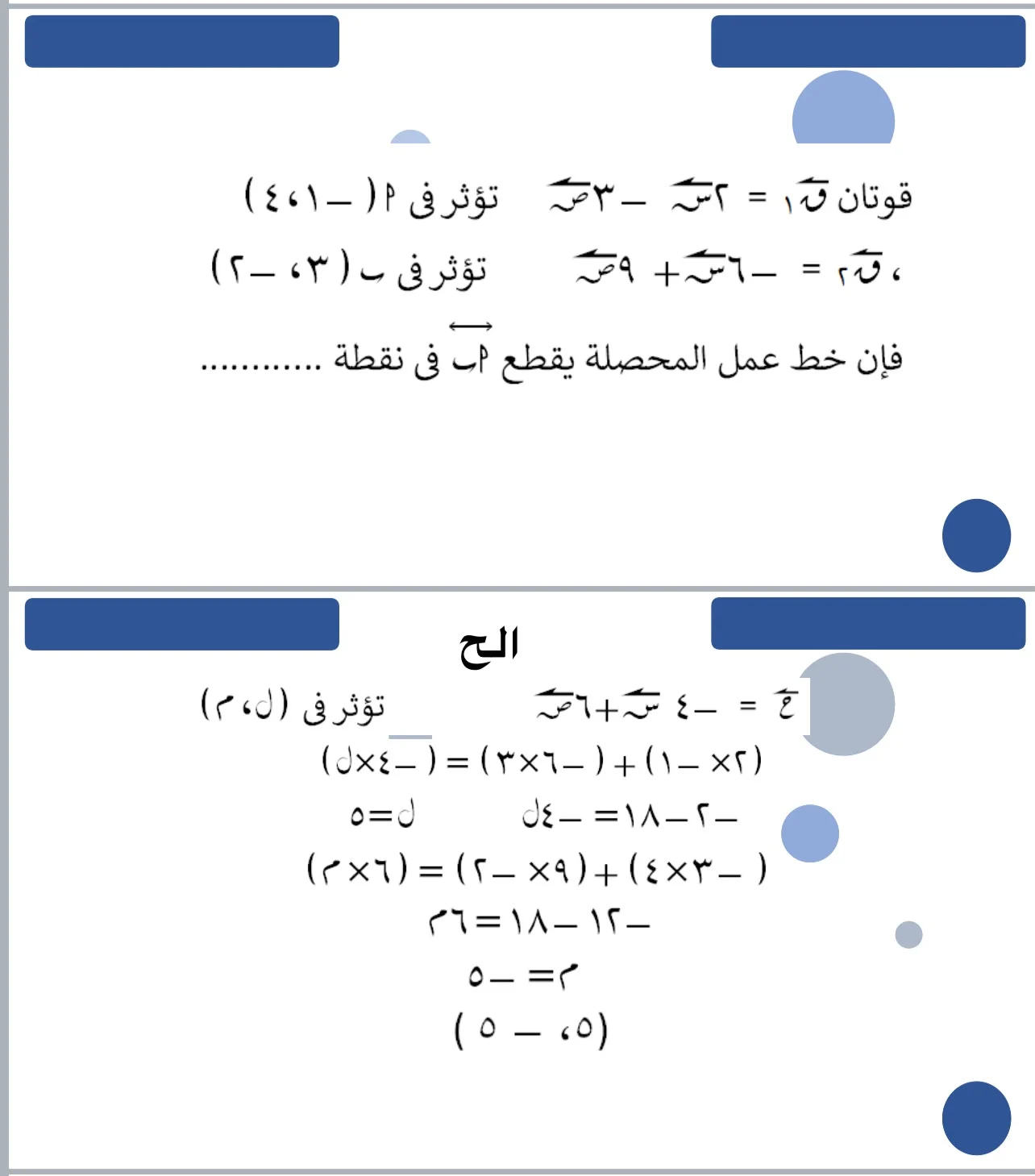 مراجعة الرياضيات التطبيقية للثانوية العامة