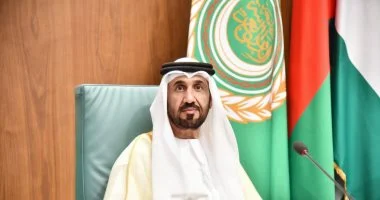 محمد بن أحمد اليماحي رئيس البرلمان العربي يدين الهجمات الباليستية على السعودية