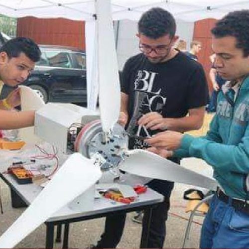 فوز فريق ASUWind بهندسة عين شمس في مسابقة توربينات الرياح الدولية