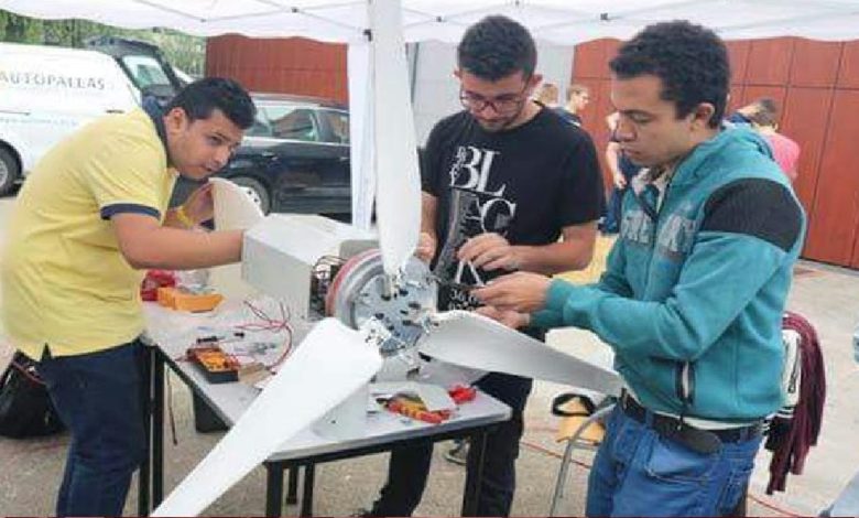 فوز فريق ASUWind بهندسة عين شمس في مسابقة توربينات الرياح الدولية