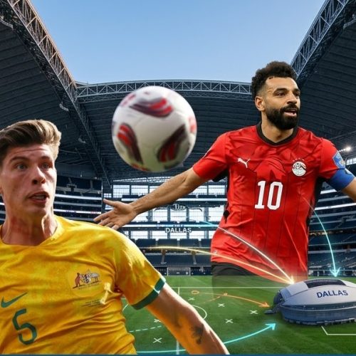 مباراة مصر وأستراليا في كأس العالم