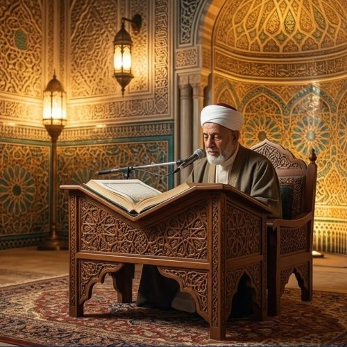 انطلاق تصفيات مسابقة دولة التلاوة للأوقاف بالمسجد