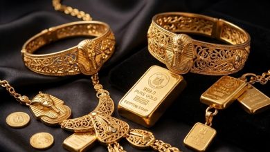 سعر الذهب اليوم في مصر بمحلات الصاغة