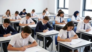 صورة قالب النشر لموقع الدليل نيوز توضح ملاحقة مسؤولي تسريب أسئلة امتحان الرياضيات البحتة