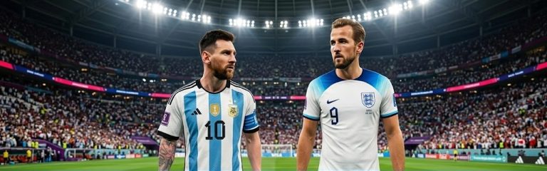 مباراة إنجلترا ضد الأرجنتين في نصف نهائي كأس العالم 2026