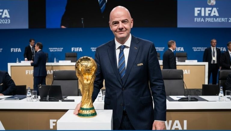 جياني إنفانتينو رئيس الاتحاد الدولي لكرة القدم فيفا