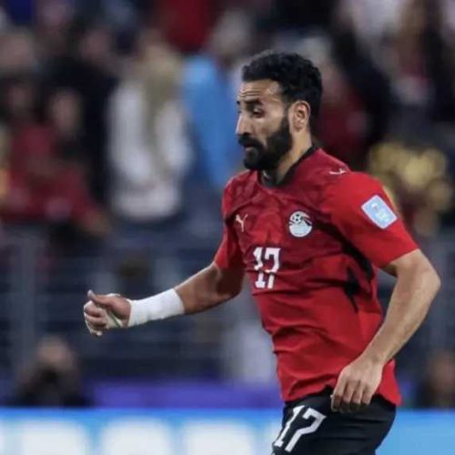 لاعب وسط منتخب مصر مهند لاشين يوجه رسالة فخر عقب توديع بطولة كأس العالم 2026 بعد مباراة منتخب مصر والأرجنتين مثمنا دعم الرئيس عبد الفتاح السيسي
