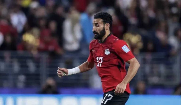 لاعب وسط منتخب مصر مهند لاشين يوجه رسالة فخر عقب توديع بطولة كأس العالم 2026 بعد مباراة منتخب مصر والأرجنتين مثمنا دعم الرئيس عبد الفتاح السيسي