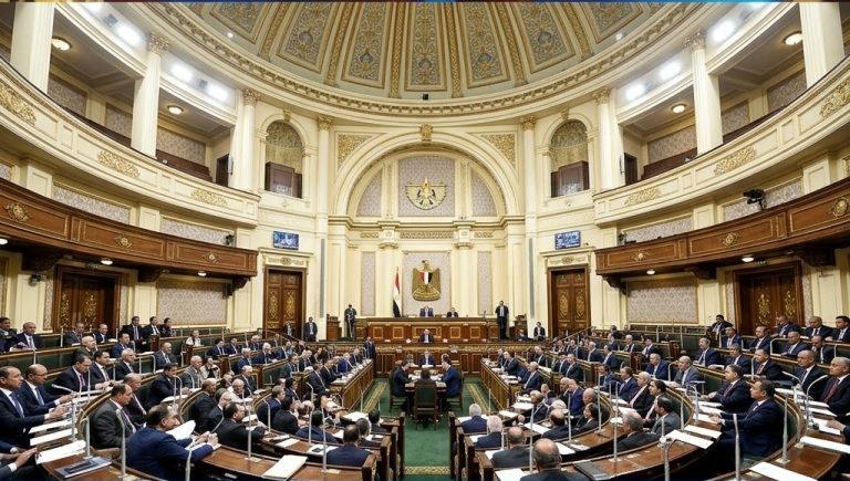 جلسة مجلس النواب لمناقشة قانون جهاز مستقبل مصر