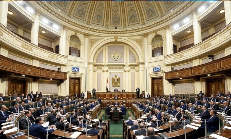 جلسة مجلس النواب لمناقشة قانون جهاز مستقبل مصر