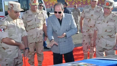 الرئيس عبد الفتاح السيسى يفتتح مقر القيادة الاستراتيجية للدولة