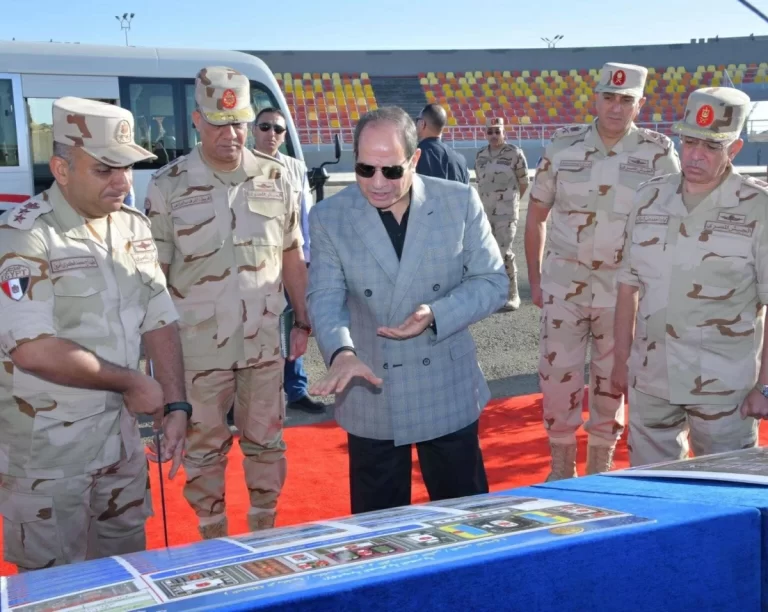 الرئيس عبد الفتاح السيسى يفتتح مقر القيادة الاستراتيجية للدولة