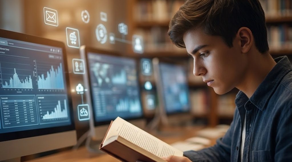 القراءة العميقة,وسائل التواصل الاجتماعي,طبيعة القراءة,أزمة انتباه,مستقبل الثقافة