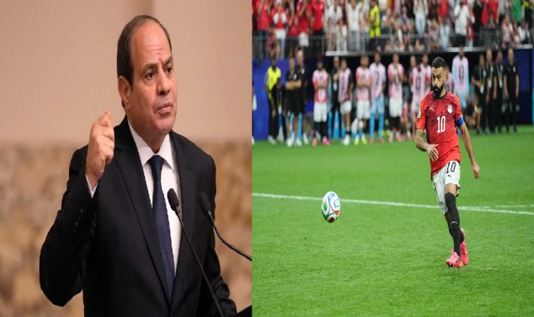 تتويج محمد صلاح بجائزة رجل مباراة مصر وأستراليا