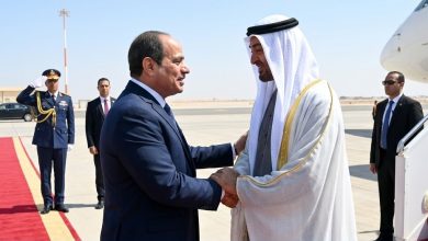 لقاء الرئيس السيسي والشيخ محمد بن زايد في العلمين
