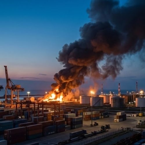 استهداف البنية التحتية النفطية في روسيا بهجمات أوكرانية الرئيس الأوكراني