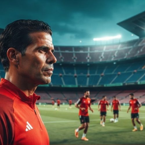 حسين عموتة مدرب الأهلي في إسبانيا الأهلي وبرشلونة