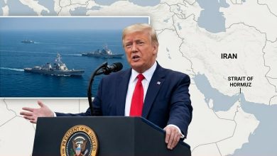 الرئيس الأمريكي دونالد ترامب يتحدث للصحفيين حول المفاوضات مع إيران