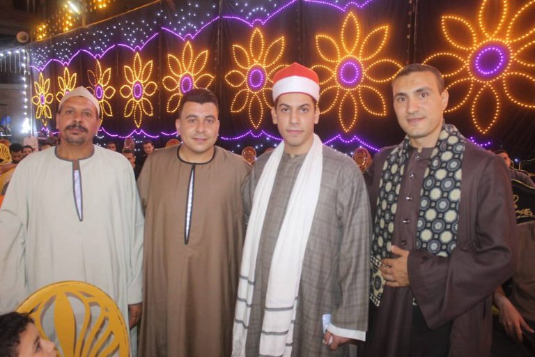 الآلاف يشهدون اكبر حفل زفاف بالشرقية بوجود نجوم دولة التلاوة