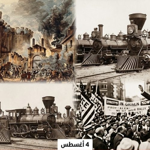 تاريخ العالم في سطور يوم 4 أغسطس