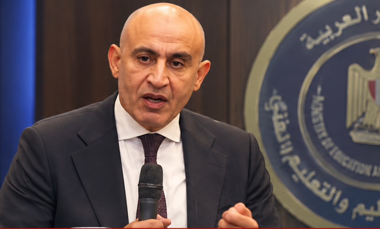 وزير التعليم محمد عبد اللطيف