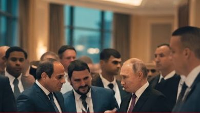 لقاء السيسي وبوتين قمة البريكس