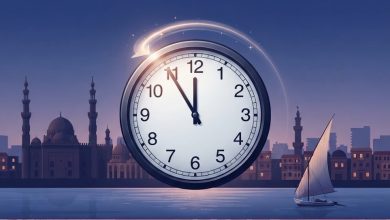 التوقيت الشتوي 2026 وموعد تأخير الساعة 60 دقيقة في مصر