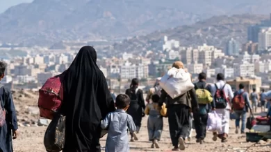 نزوح 76 ألف شخص في اليمن منذ يوليو مع تصاعد القتال