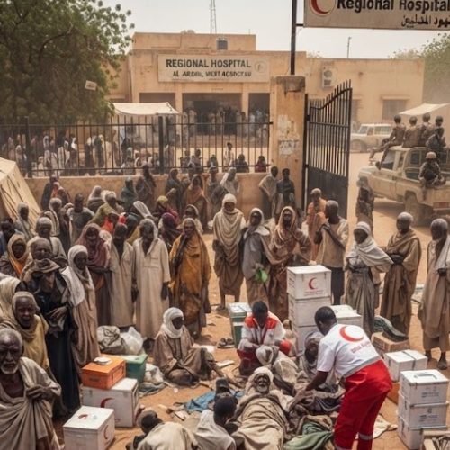 الدعم السريع, مستشفى النهود, غرب كردفان, السودان, النهود, الأزمة السودانية, الغارات الجوية, الجيش السوداني, الوضع الإنساني في السودان, كردفان