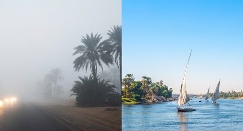 حالة الطقس اليوم ودرجات الحرارة المتوقعة في مصر - الأرصاد الجوية.