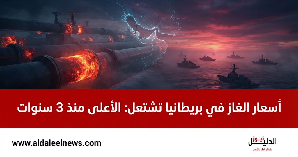 أسعار الغاز الطبيعي، بريطانيا، الولايات المتحدة وإيران، أزمة الطاقة، التضخم في بريطانيا، صادرات الغاز.
