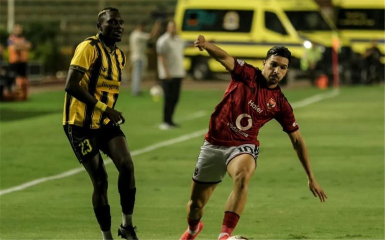 الأهلي يتعادل مع المقاولون العرب في الدوري المصري
