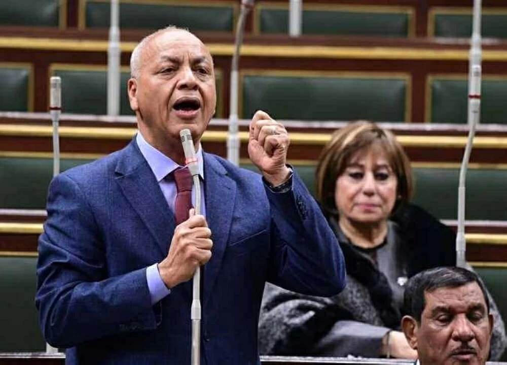 النائب مصطفى بكري خلال جلسة مجلس النواب (الصورة: أرشيف) 