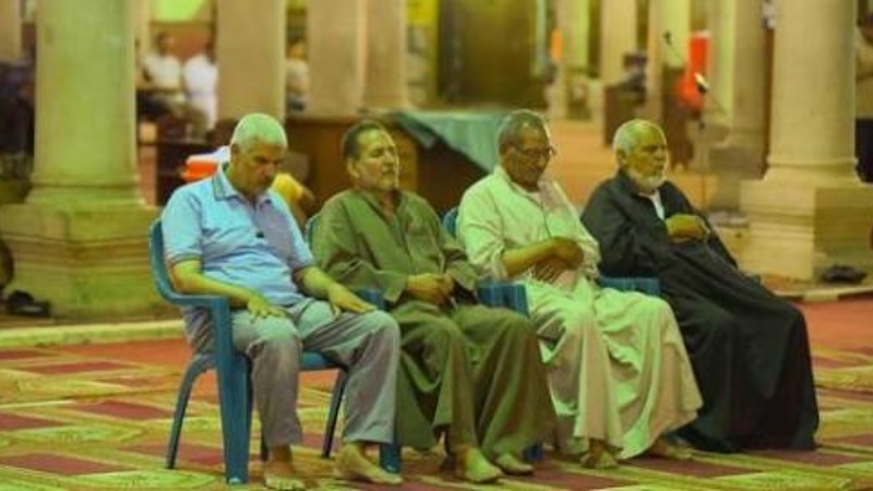 الصلاة على كرسي