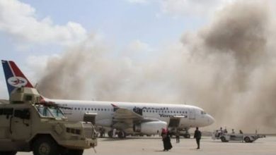 هجوم مطار عدن واستهداف رحلة قادمة من القاهرة