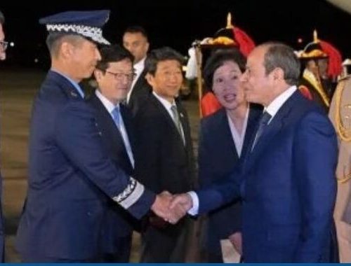 رئيس كوريا يرحب بزيارة الرئيس السيسي إلى سيول