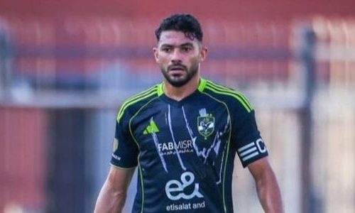 ياسر إبراهيم مدافع الأهلي بعد استبعاده من مباراة القمة
